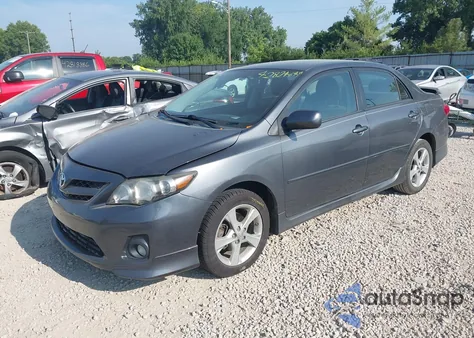 2011 Toyota Corolla S from USA, damaged, VIN 2T1BU4EE4BC598014
